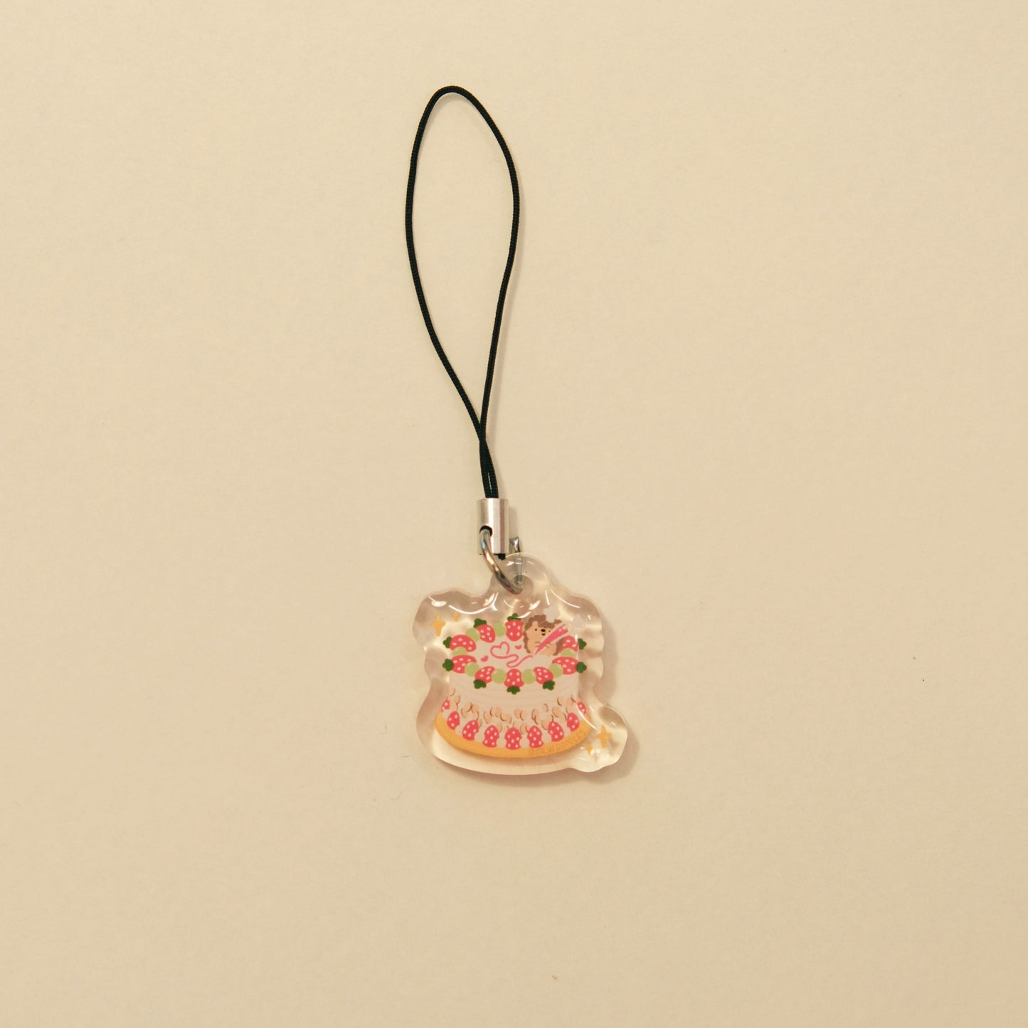 Chinese Bakery Cake Epoxy Charm