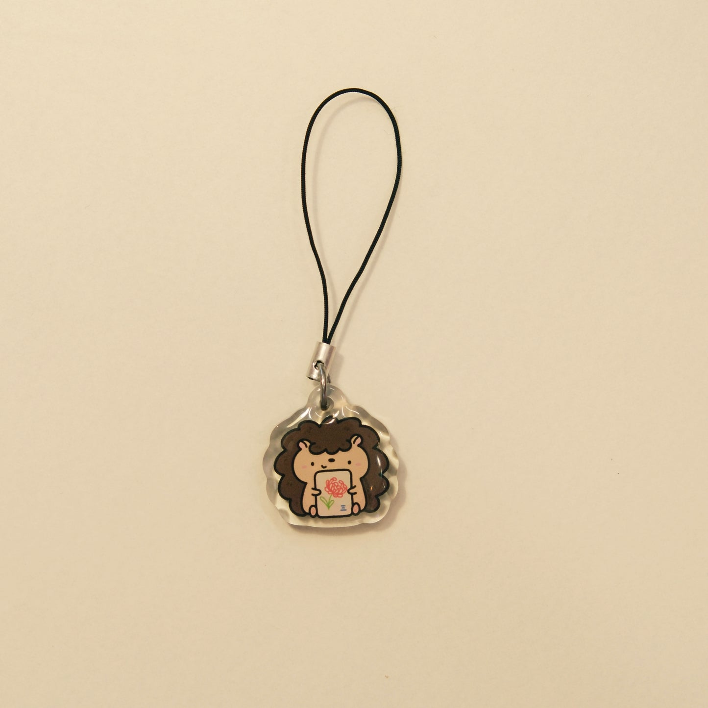 Mahjong Hedgie Epoxy Charm