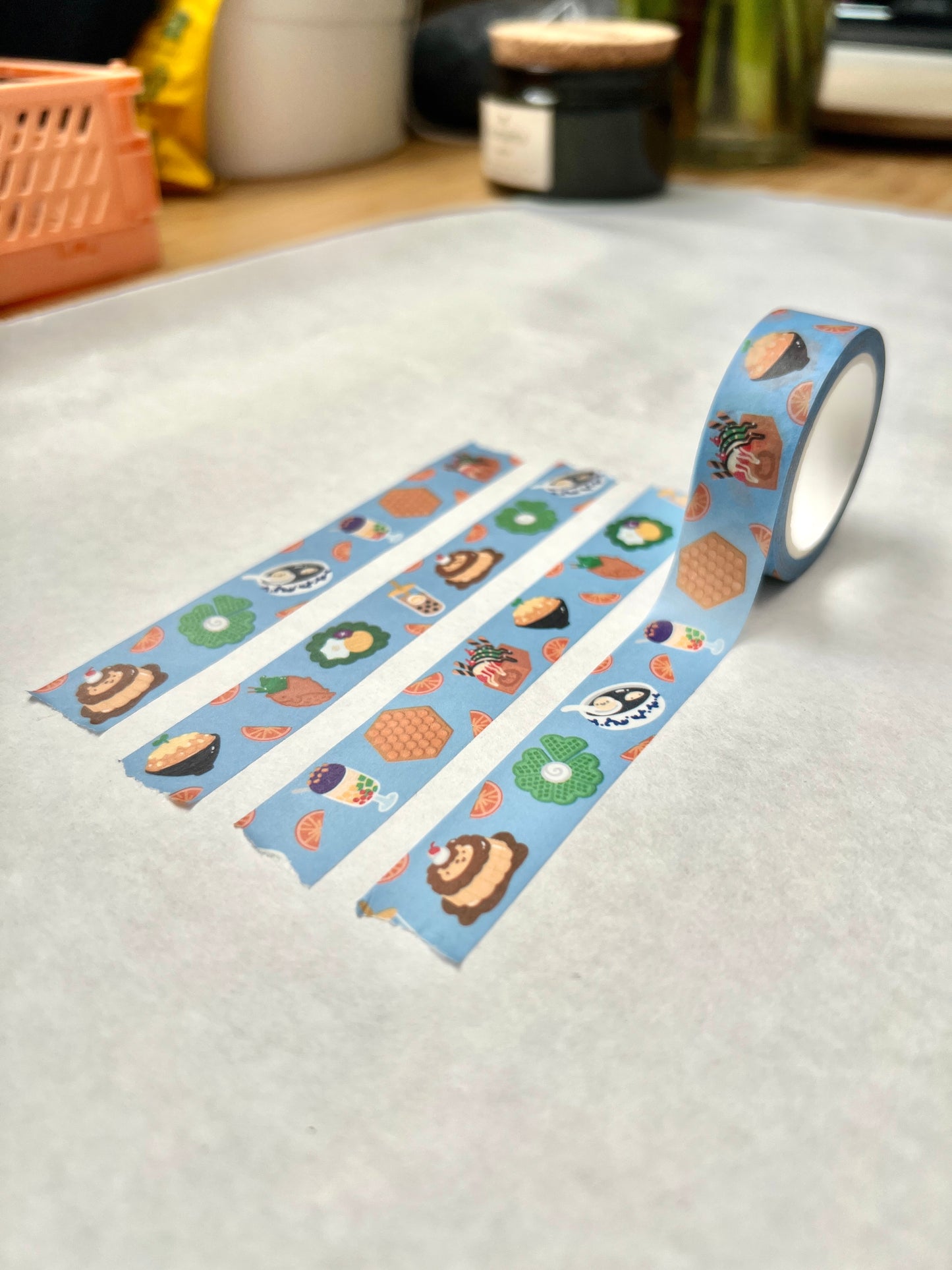 Asian Desserts Washi Tape