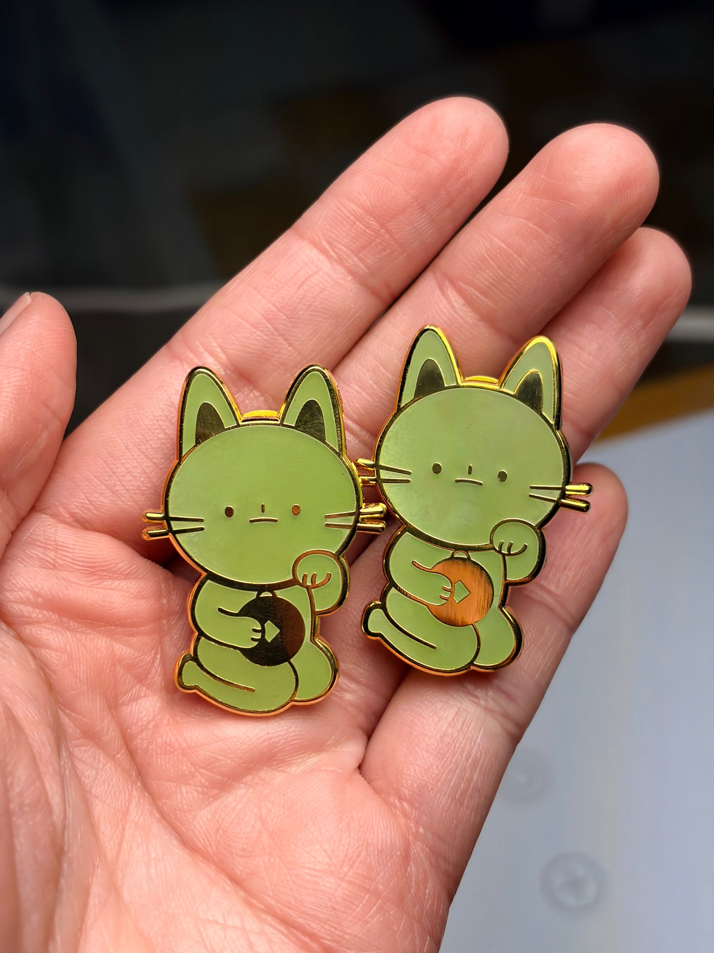 Zodiac Lil Green Guys Enamel Pins