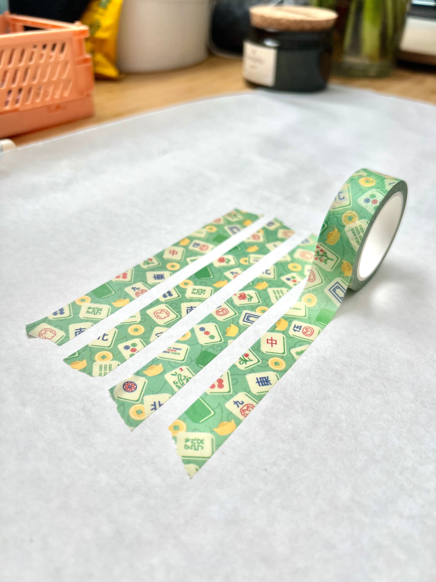 Mahjong Washi Tape