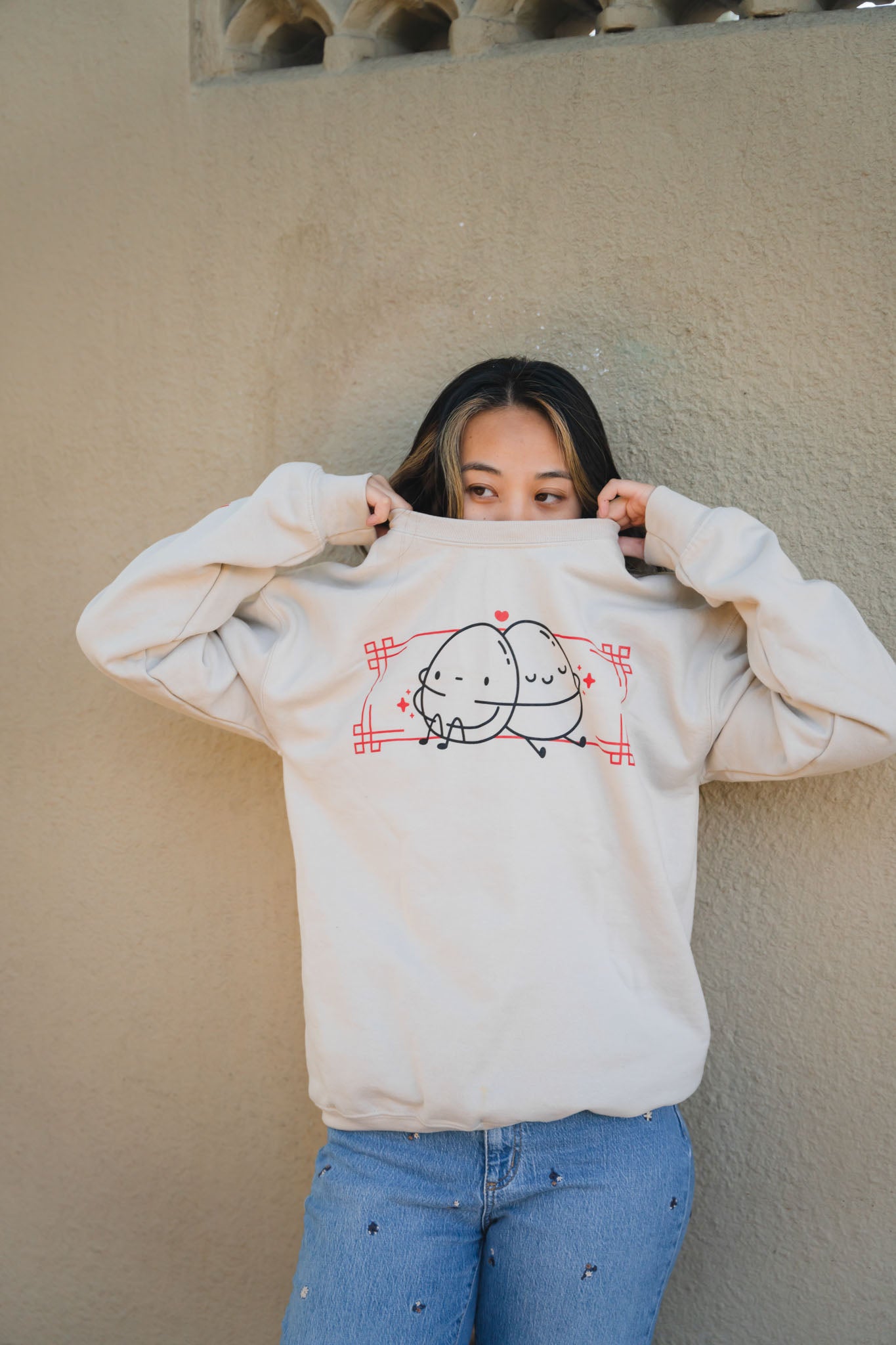 Hot Pot Support Group Front & Back Unisex Crewneck