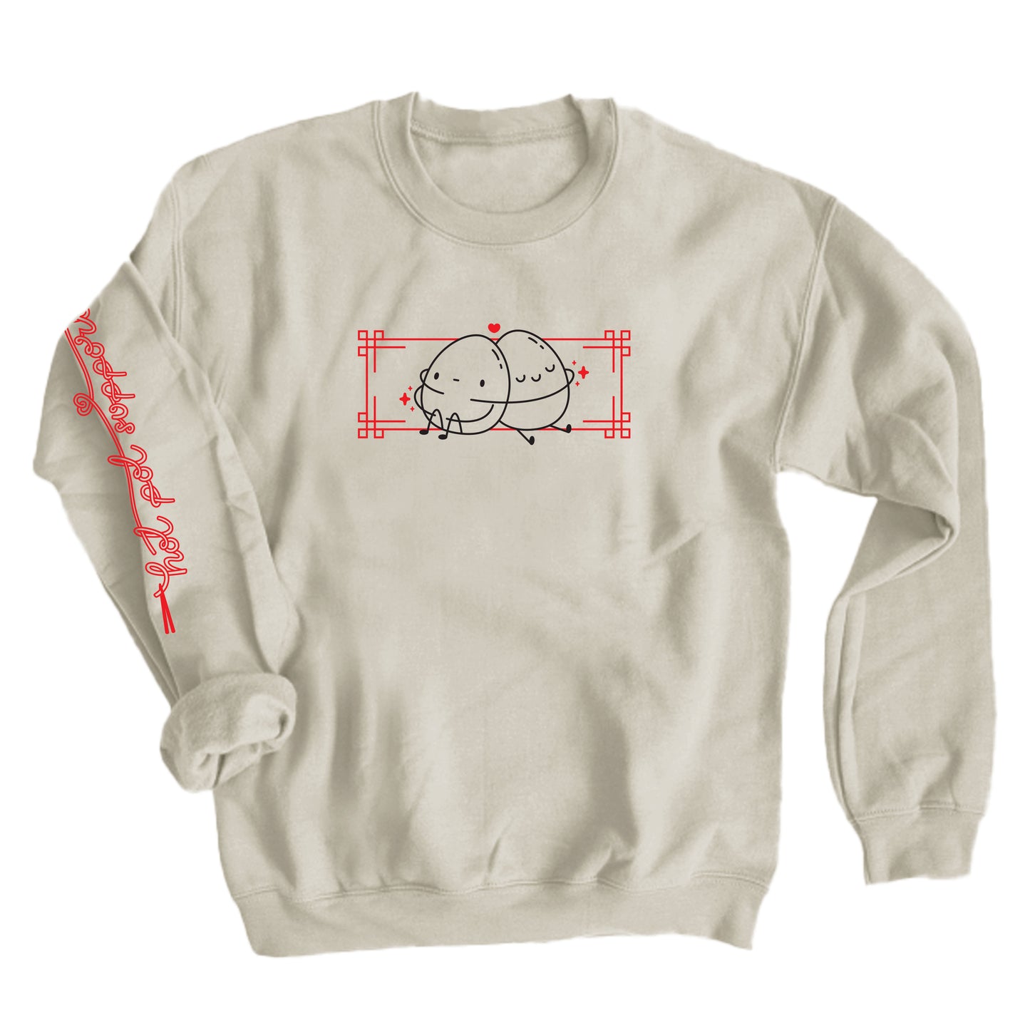 Hot Pot Support Group Front & Back Unisex Crewneck