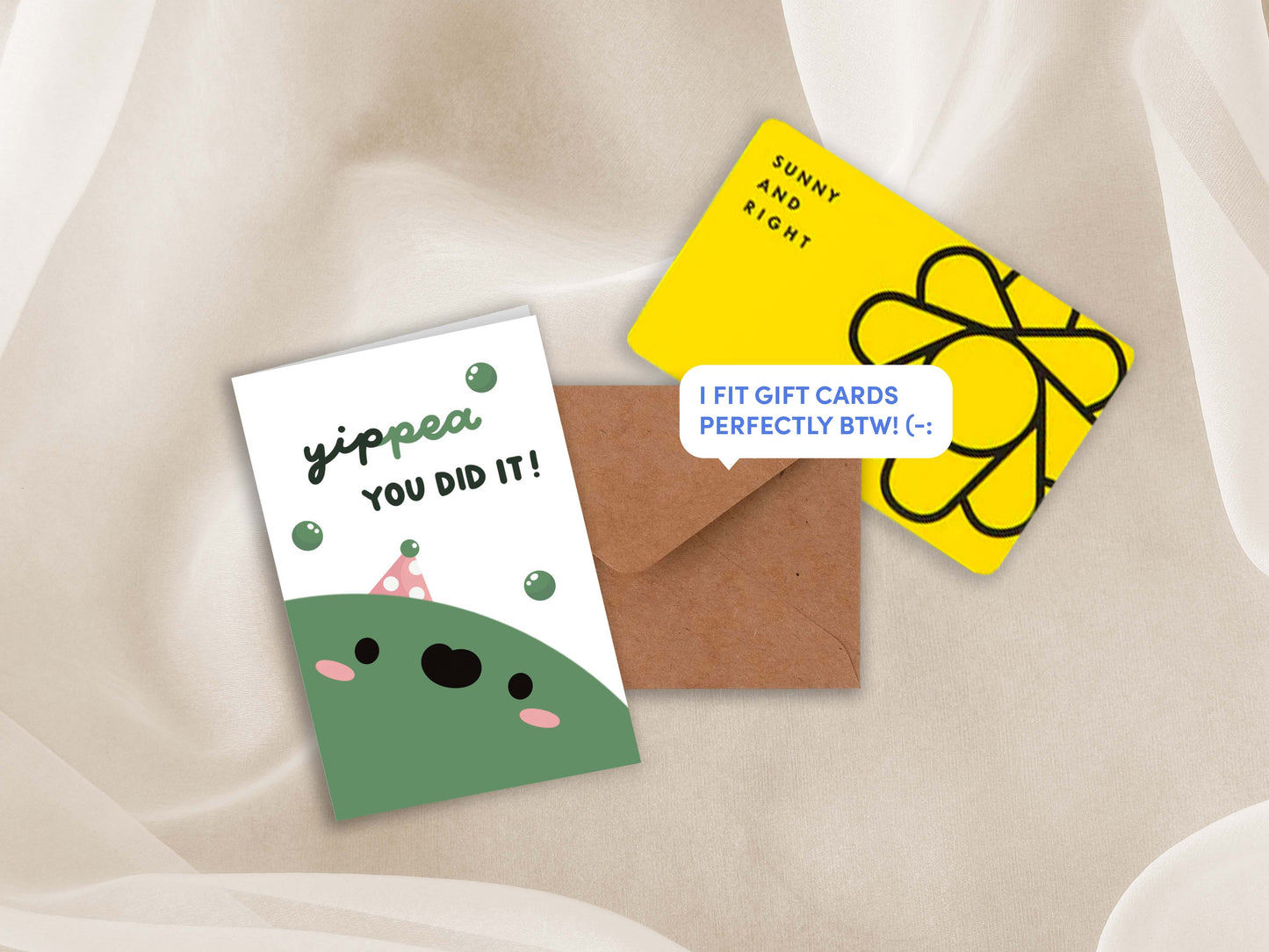 Yippea You Did It Mini Greeting Card