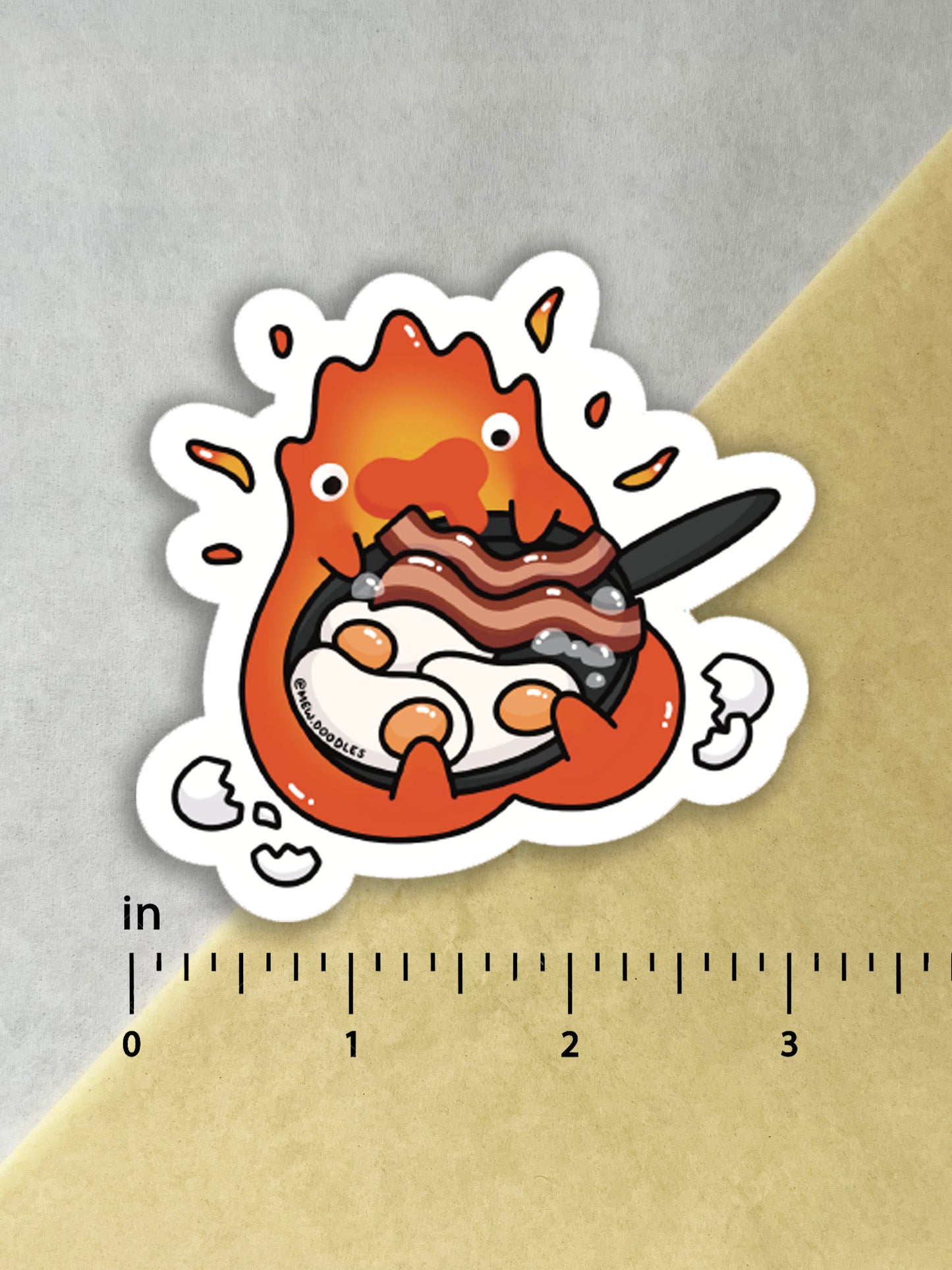 Calcifer Vinyl Sticker