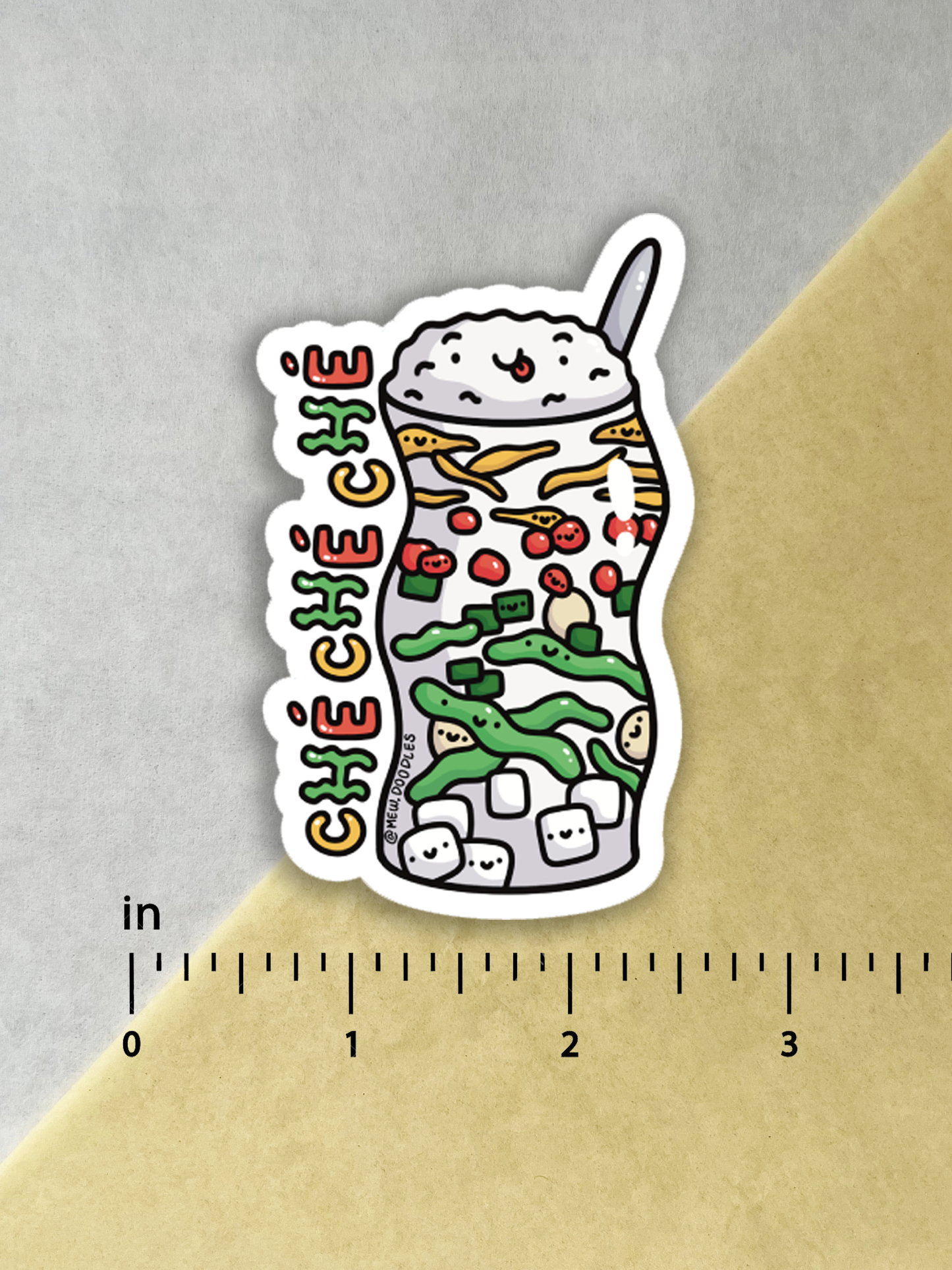 Che Che Che Vinyl Sticker