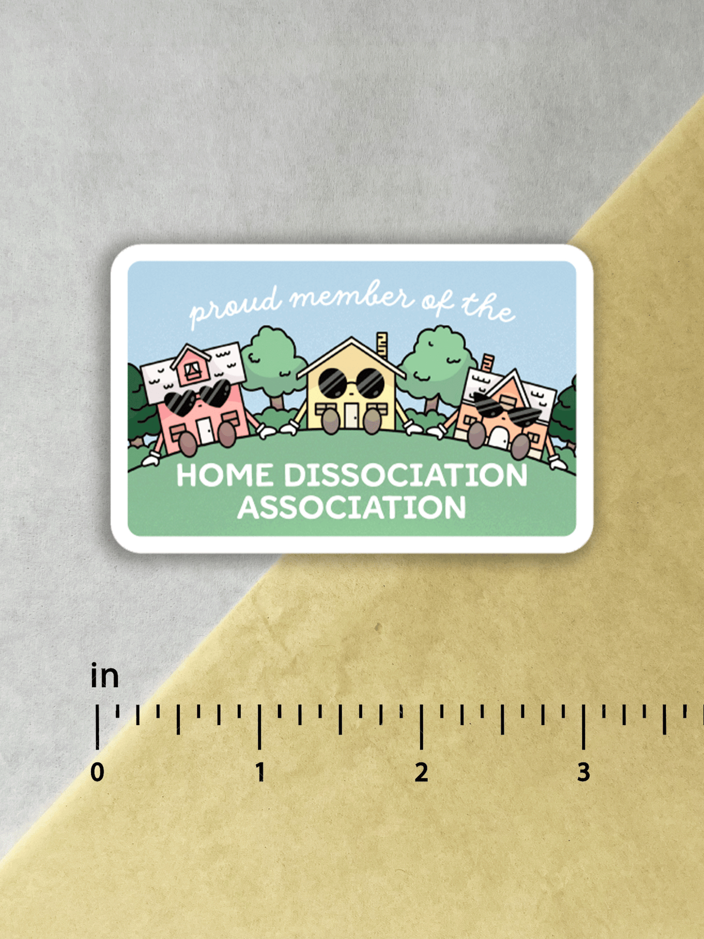 Home Dissociation Association Vinyl Sticker