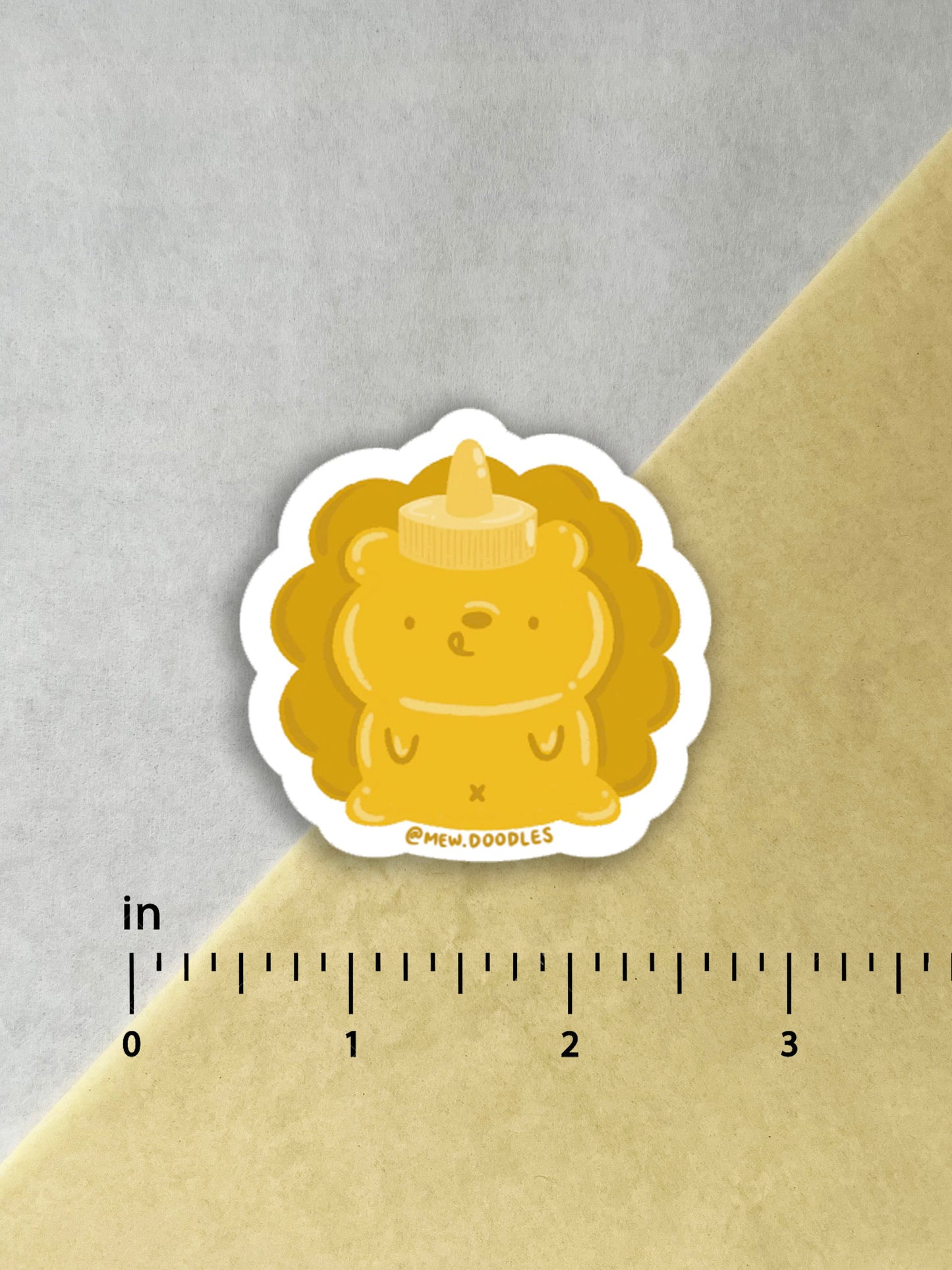 Honey Hedgie Vinyl Sticker