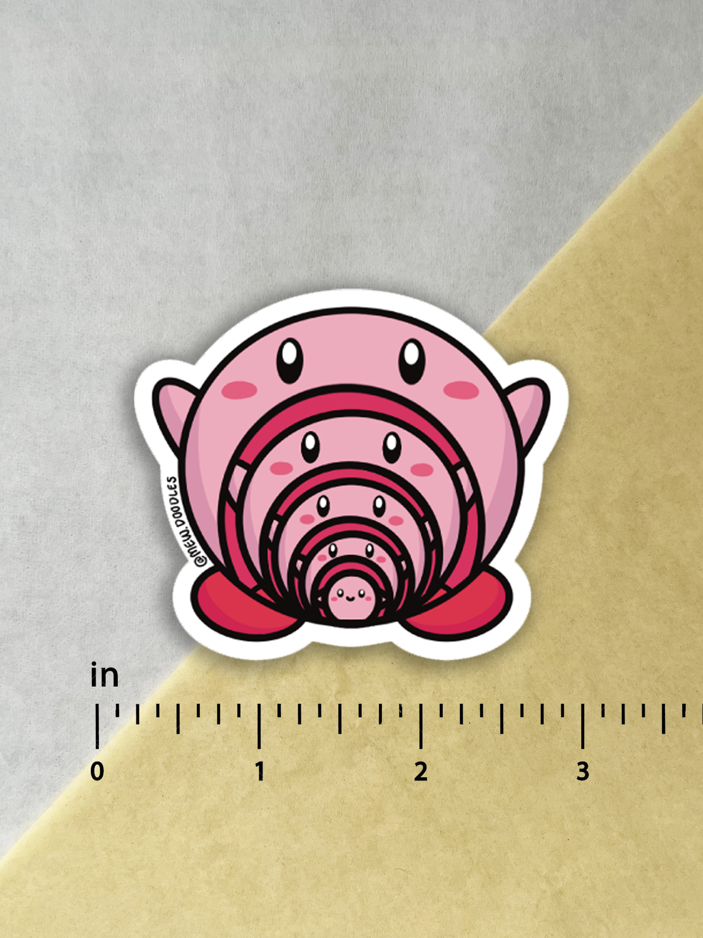 Kirbyception Vinyl Sticker