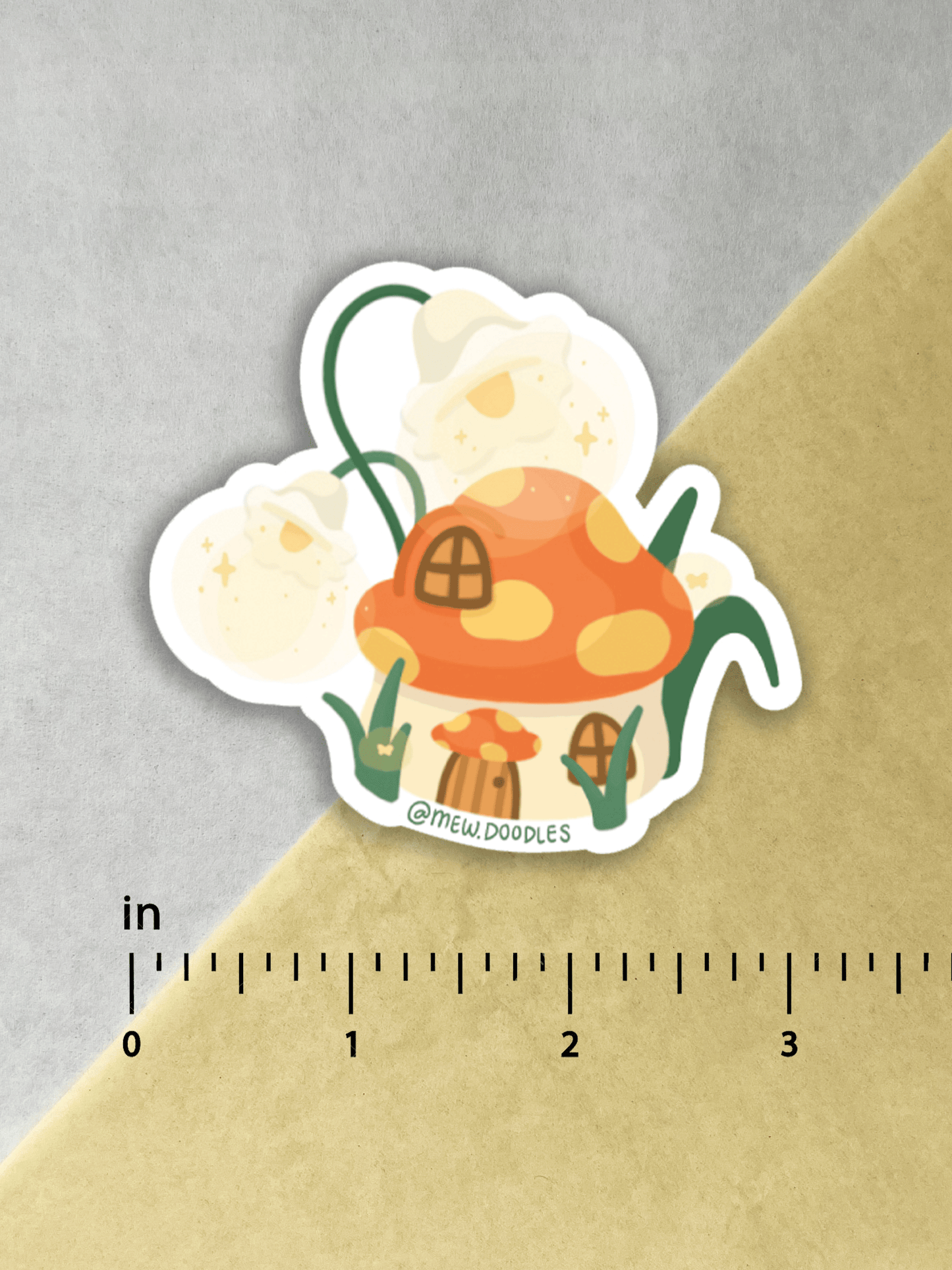 Maplestory Mush House Vinyl Sticker