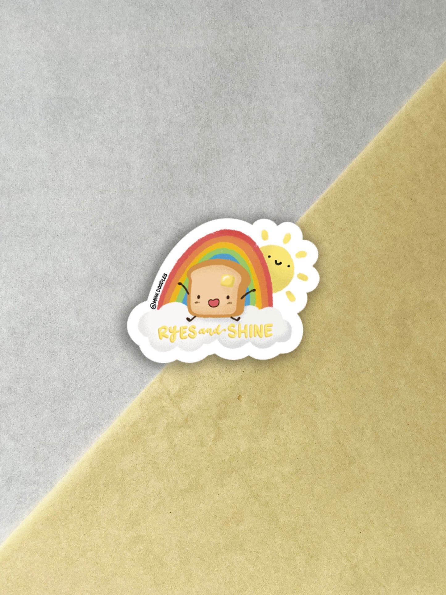 Ryes & Shine Vinyl Sticker