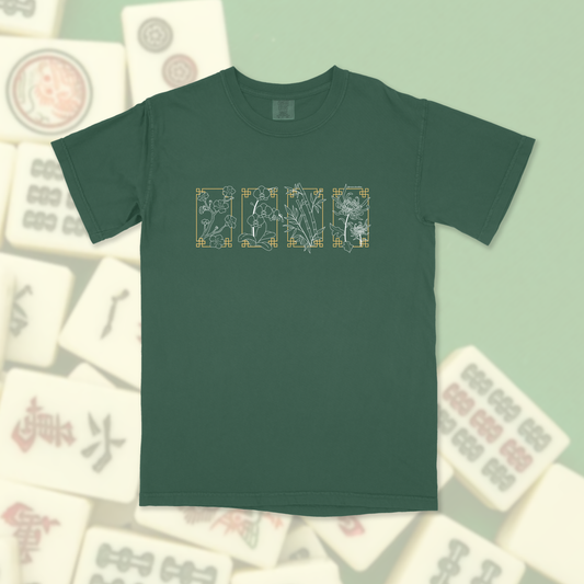 4 Gentlemen Front Print Unisex Short Sleeve Shirt