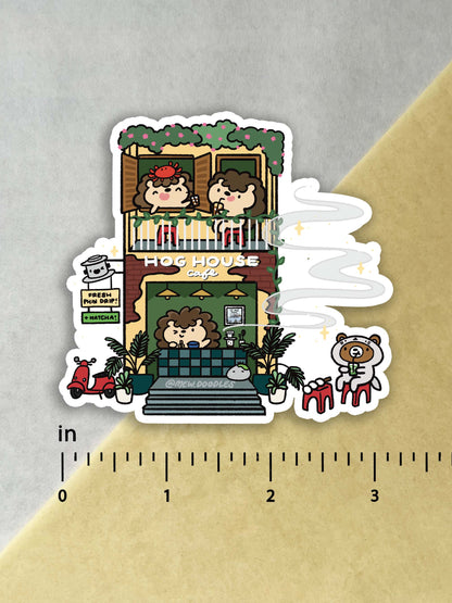 Hog House Cafe Vinyl Sticker