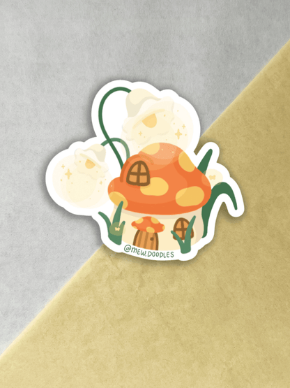 Maplestory Mush House Vinyl Sticker