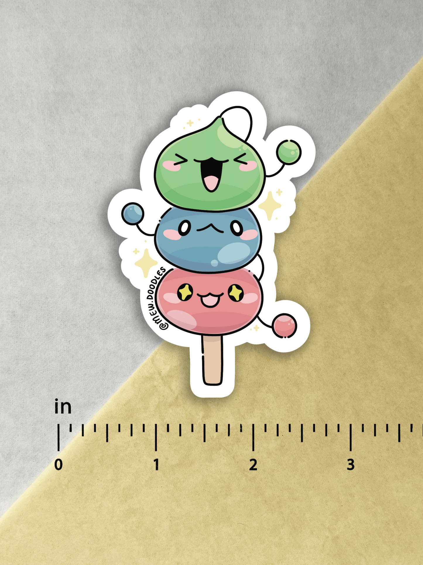 Maplestory Slime Dango Vinyl Sticker
