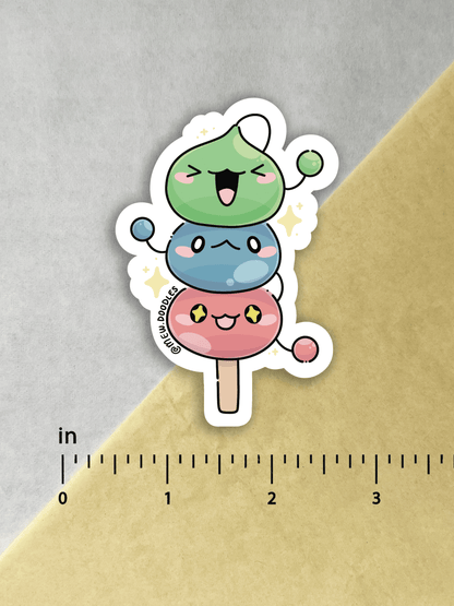 Maplestory Slime Dango Vinyl Sticker