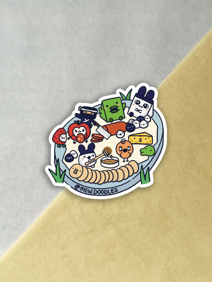 Tamacoochie Board Vinyl Sticker