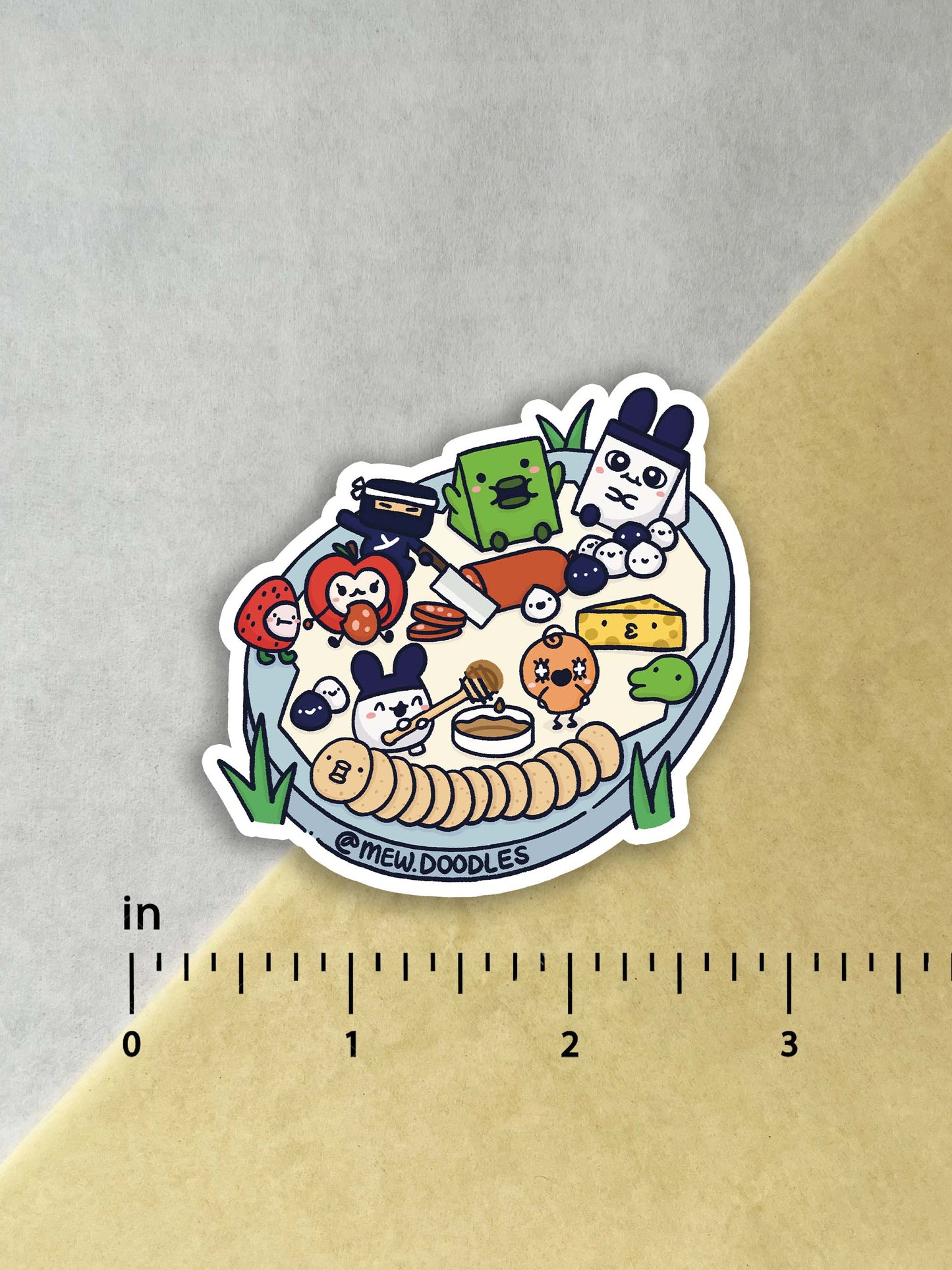 Tamacoochie Board Vinyl Sticker