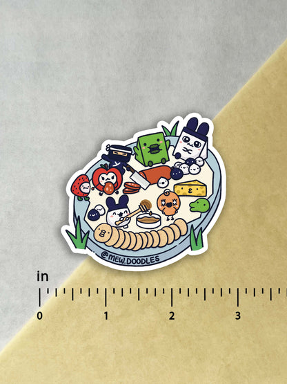 Tamacoochie Board Vinyl Sticker
